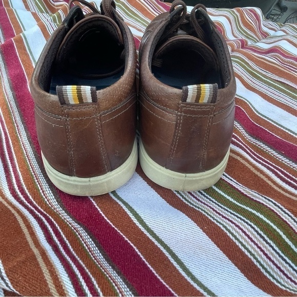 ECCO LEATHER SNEAKERS SIZE 44 - Picture 3 of 9